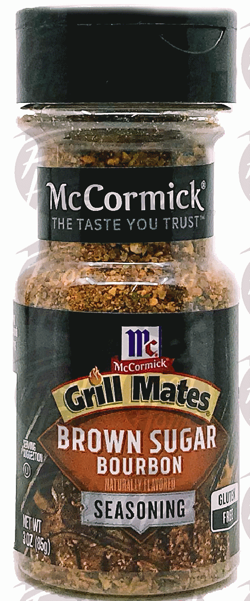 McCormick Grill Mates brown sugar bourbon seasoning. plastic jar Full-Size Picture